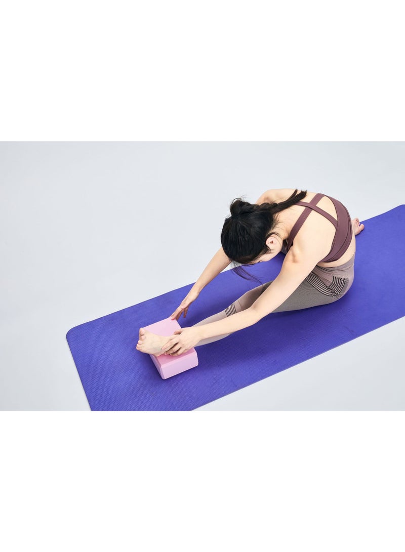 2 Pcs Yoga Blocks, 9"x6"x3" EVA Foam for Pilates - Image 3